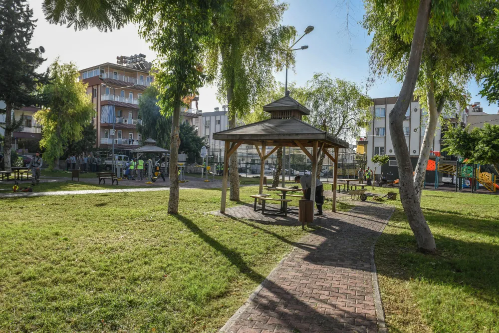 Kepez’de yenilenen park sayısı 45 oldu