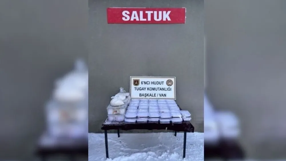 Van hudut hattında 71 bin 644 gram uyuşturucu madde ele geçirildi