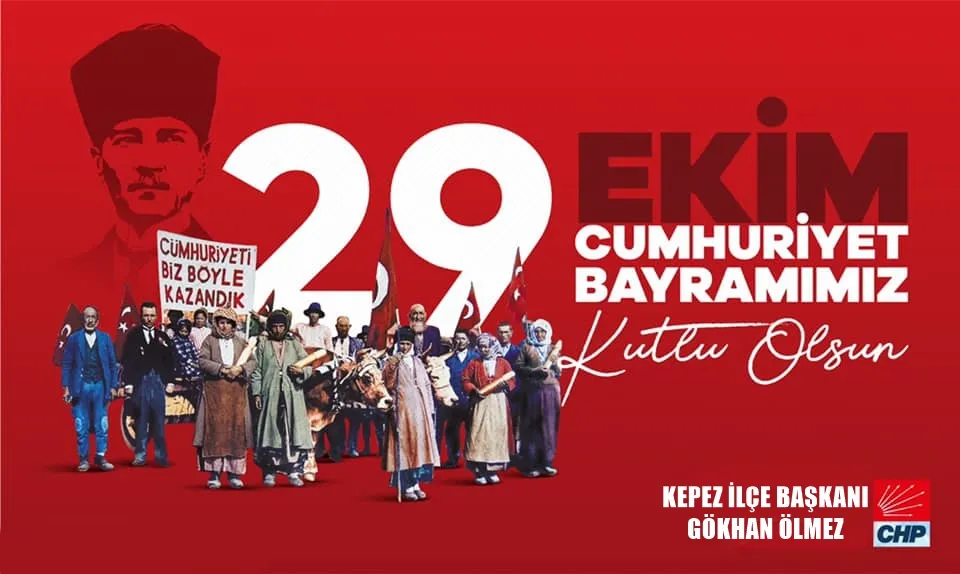 CHP KEPEZ İLÇE BAŞKANI GÖKHAN ÖLMEZ