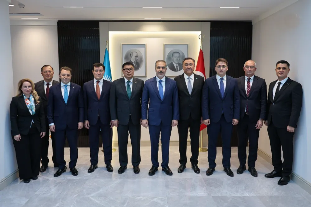 Hakan Fidan, Türk Devletleri Teşkilatı’na üye ülkelerin Dışişleri Bakan Yardımcıları ile bir araya geldi