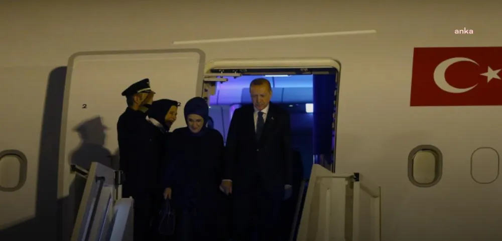 Cumhurbaşkanı Erdoğan, yurda döndü