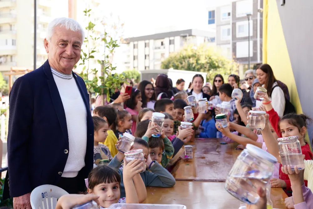 Finike Belediyesi’nden Ara Tatilde ‘’Kavanozunu Kap Gel’’ Etkinliği