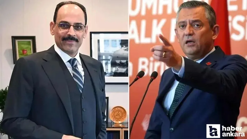 MİT Başkanı Kalın, Özgür Özel ile görüştü