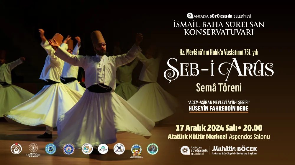 Mevlânâ Celaleddin-i Rumi vuslatının 751. yılında anılacak