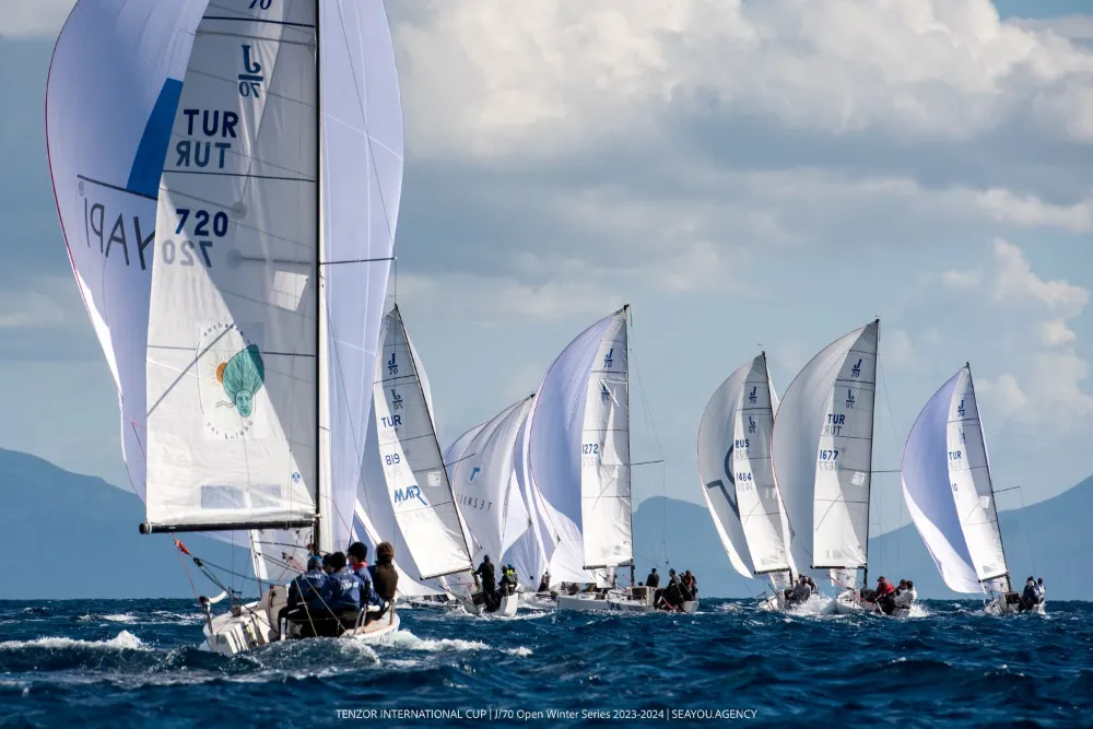  TENZOR INTERNATIONAL CUP – J/70 AÇIK KIŞ SERİSİ’NİN İKİNCİ GÜNÜ