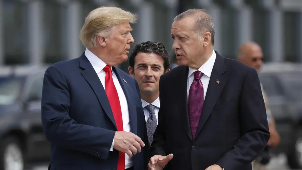 Suriye açıklaması yapan Trump