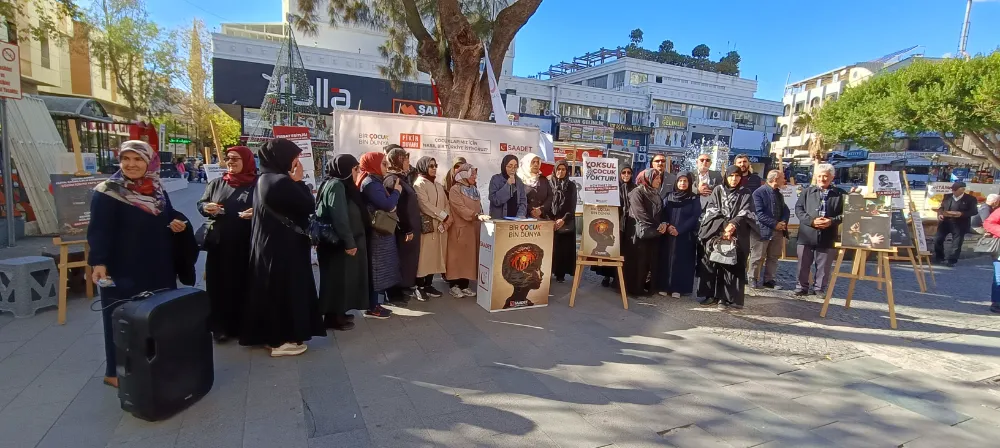 Saadet’li Kadınlardan “Bir Çocuk, Bin Dünya” başlığıyla çarpıcı açıklama