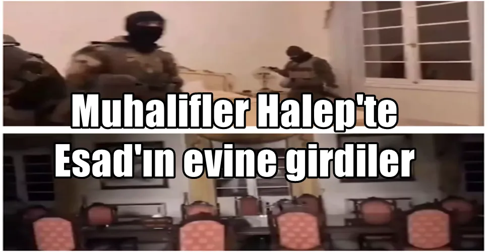 Muhalifler Halep