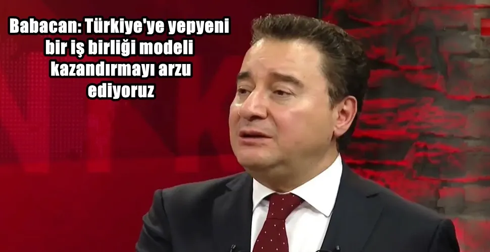 Babacan: Türkiye