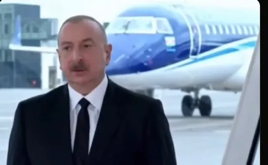 Azerbaycan Cumhurbaşkanı Aliyev, düşen uçağa Rusya