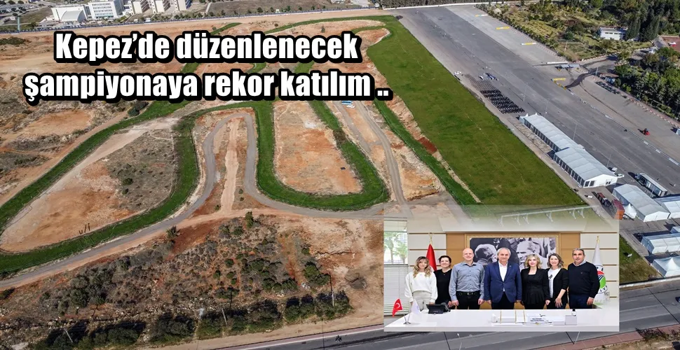 Kepez’de düzenlenen şampiyonaya rekor katılım ..