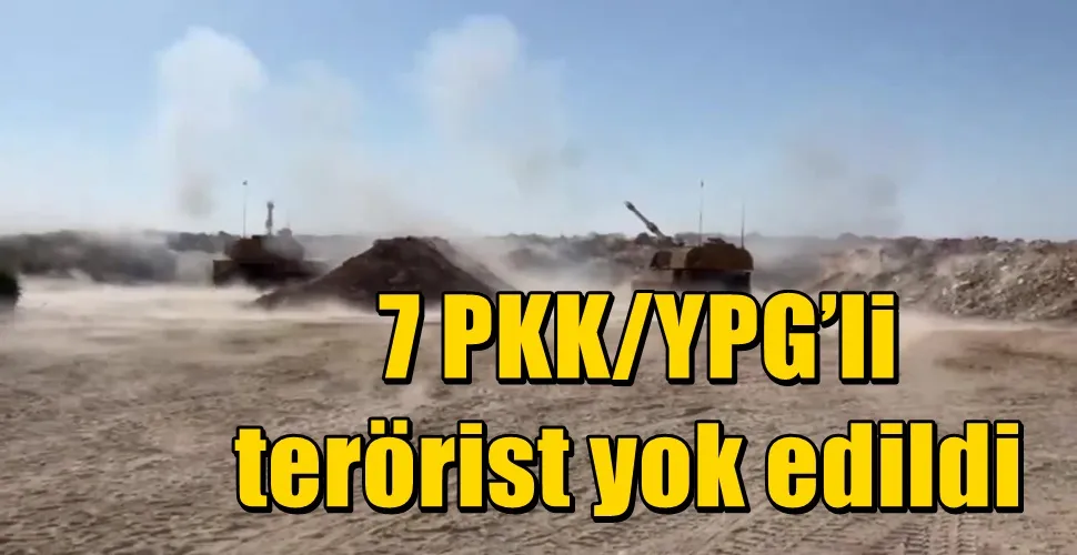 7 PKK/YPG’li terörist