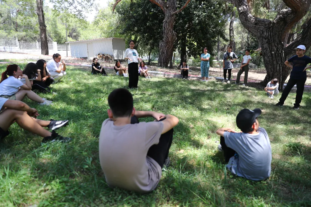 Antalya Büyükşehir Gençlik Kampı  Muratpaşalı öğrencileri ağırladı