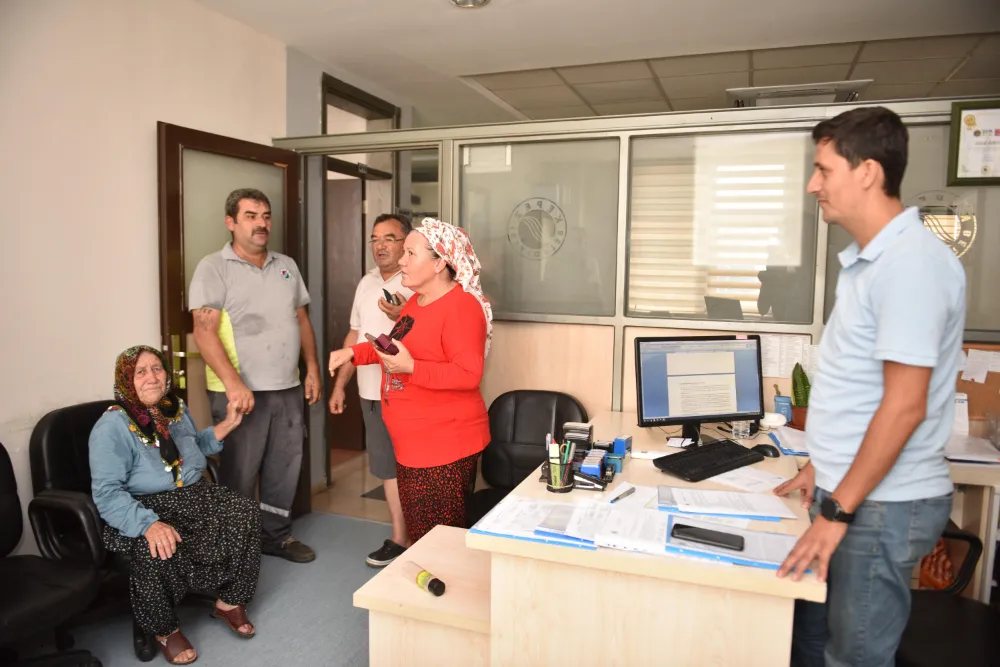 Kepez Belediyesi personelinden örnek davranış