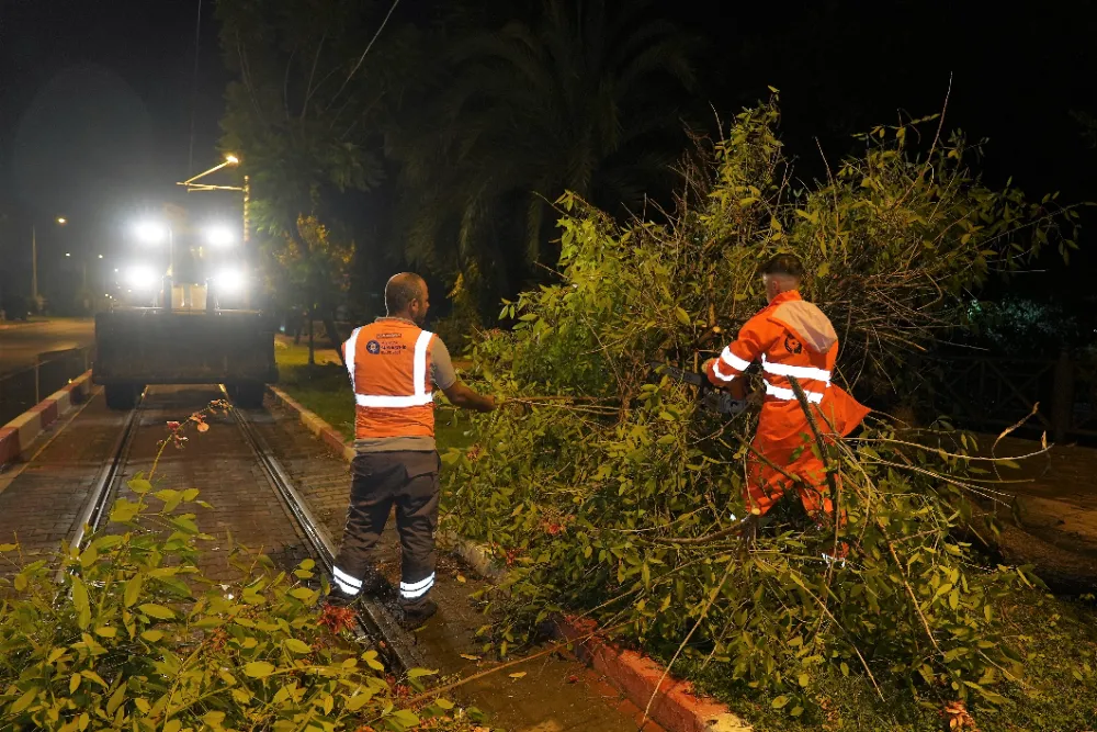 Antalya  Büyükşehir’den hızlı müdahale 