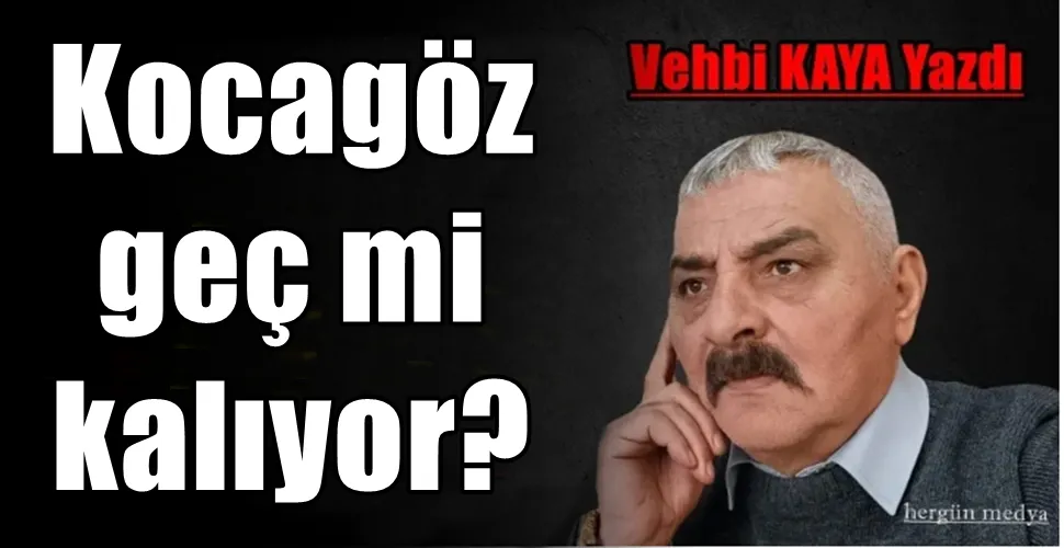 Kocagöz geç mi  kalıyor?