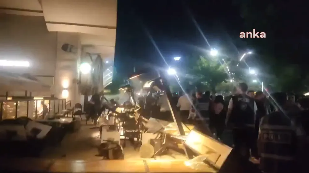 Batman’da Haniye protestosunda Starbucks