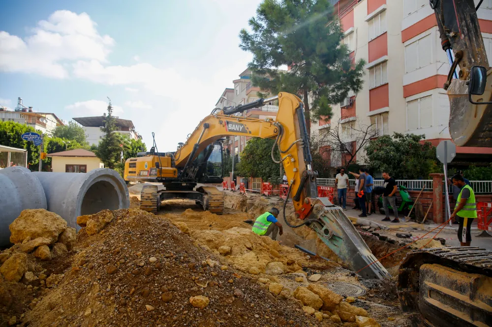   Büyükşehir’den Yükseliş’e yağmur suyu drenaj hattı