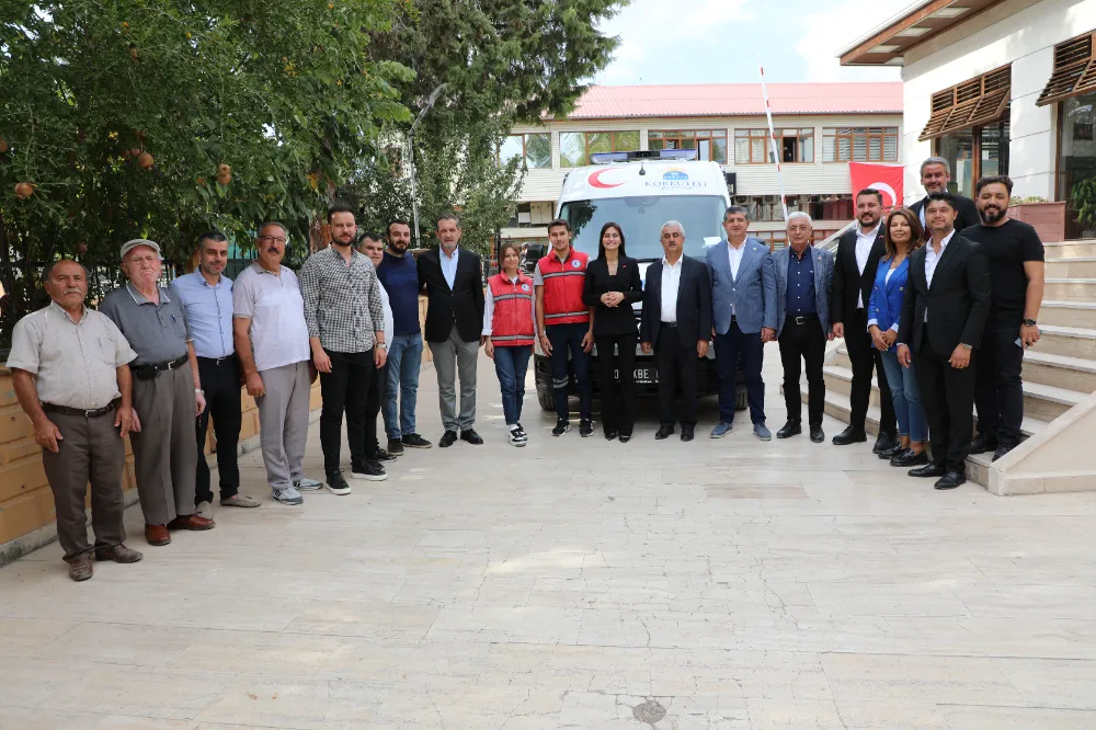 Korkuteli Belediyesine Yeni Hasta Nakil Ambulansı Hibe Edildi