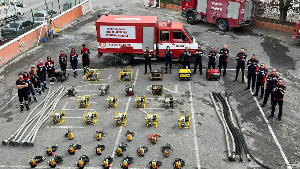 Burdur İtfaiyesi’nden kent genelinde geniş kapsamlı denetim