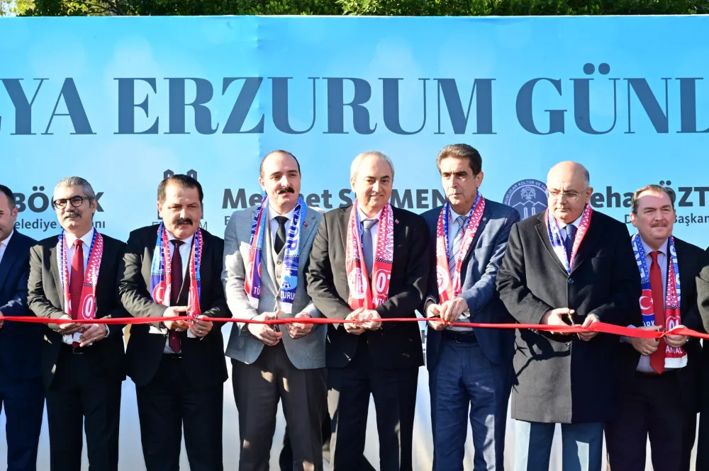 Kocagöz, Antalya Erzurum Günleri’ne katıldı  