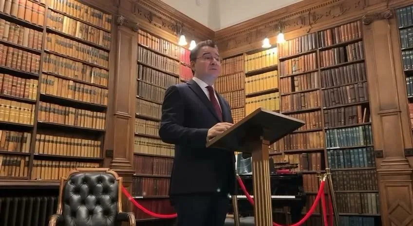 Ali Babacan, Oxford Union da Gazze mesajı verdi