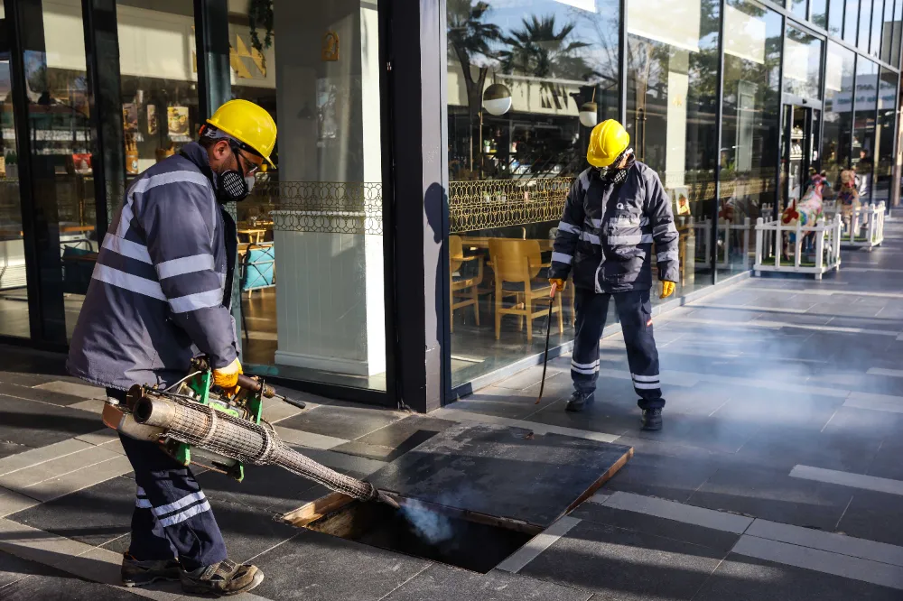 1500 kişiyle 913 mahallede vektörle mücadele