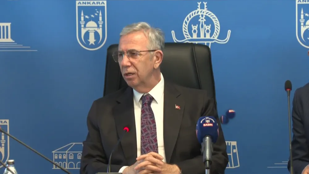 Ankara Büyükşehir Belediye Başkanı Mansur Yavaş: 