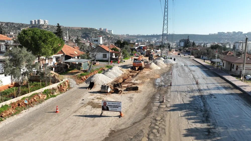 Antalya Büyükşehir Fatih Mahallesi’nde kanalizasyon altyapı çalışmalarına başladı