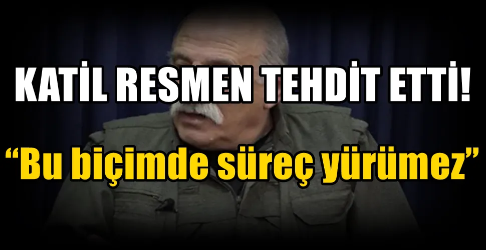DURAN KALKAN DENİLEN KATİL RESMEN TEHDİT ETTİ!