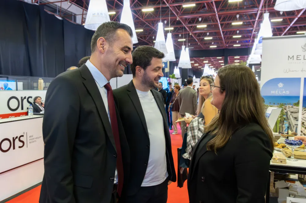 MANAVGAT BELEDİYE BAŞKAN VEKİLİ MEHMET ÇİÇEK, ANTALYA TURİZM FUARI’NIN AÇILIŞ TÖRENİNE KATILDI