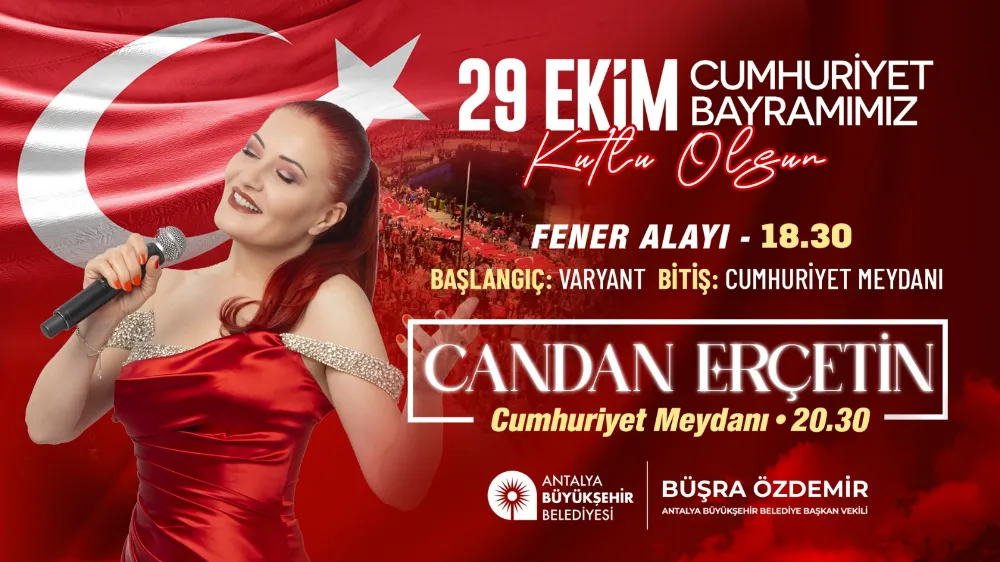 Cumhuriyet’in 102. yılı coşkuyla kutlanacak