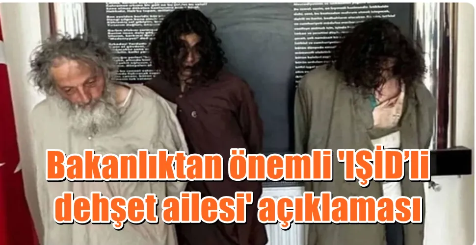 Bakanlıktan 