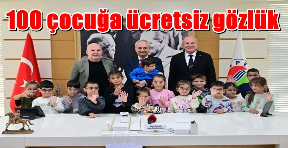 Kepez Belediyesi okullarda göz sağlığı taraması yaptı; 100 çocuğa ücretsiz gözlük  