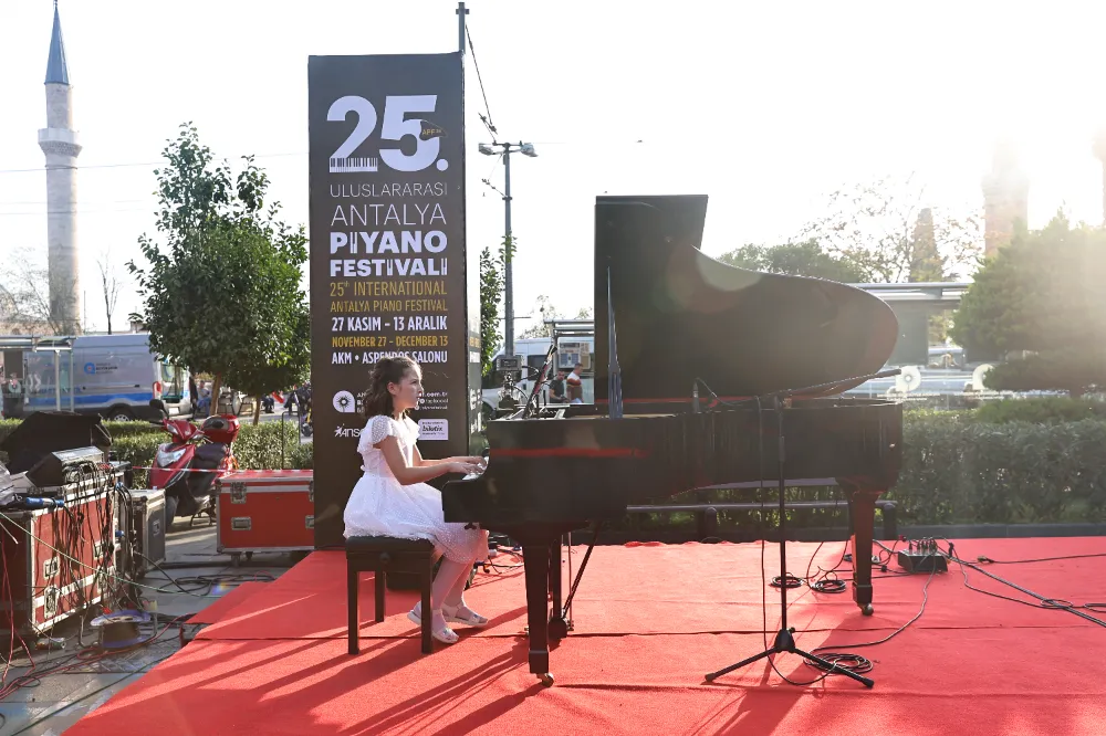 25. Uluslararası Antalya Piyano Festivali coşkusu başladı