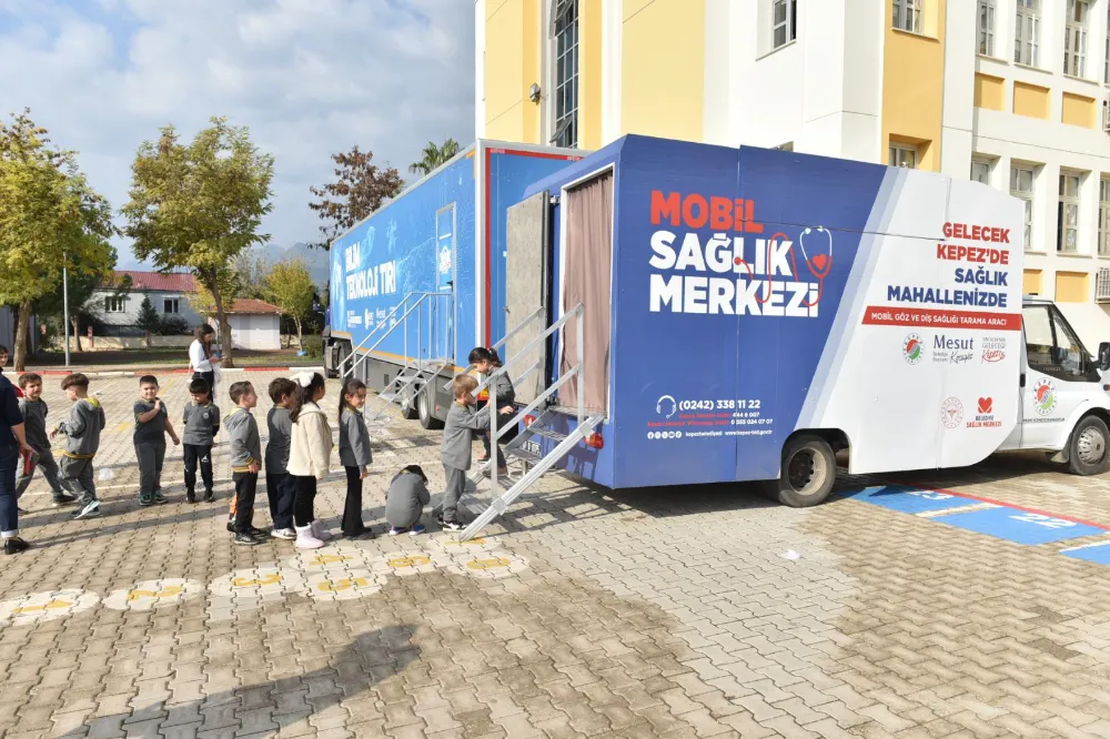 Kepez’den öğrencilere göz sağlığı taraması