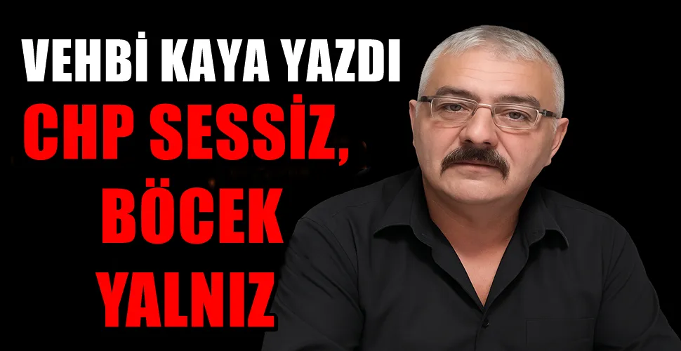 CHP SESSİZ, BÖCEK YALNIZ