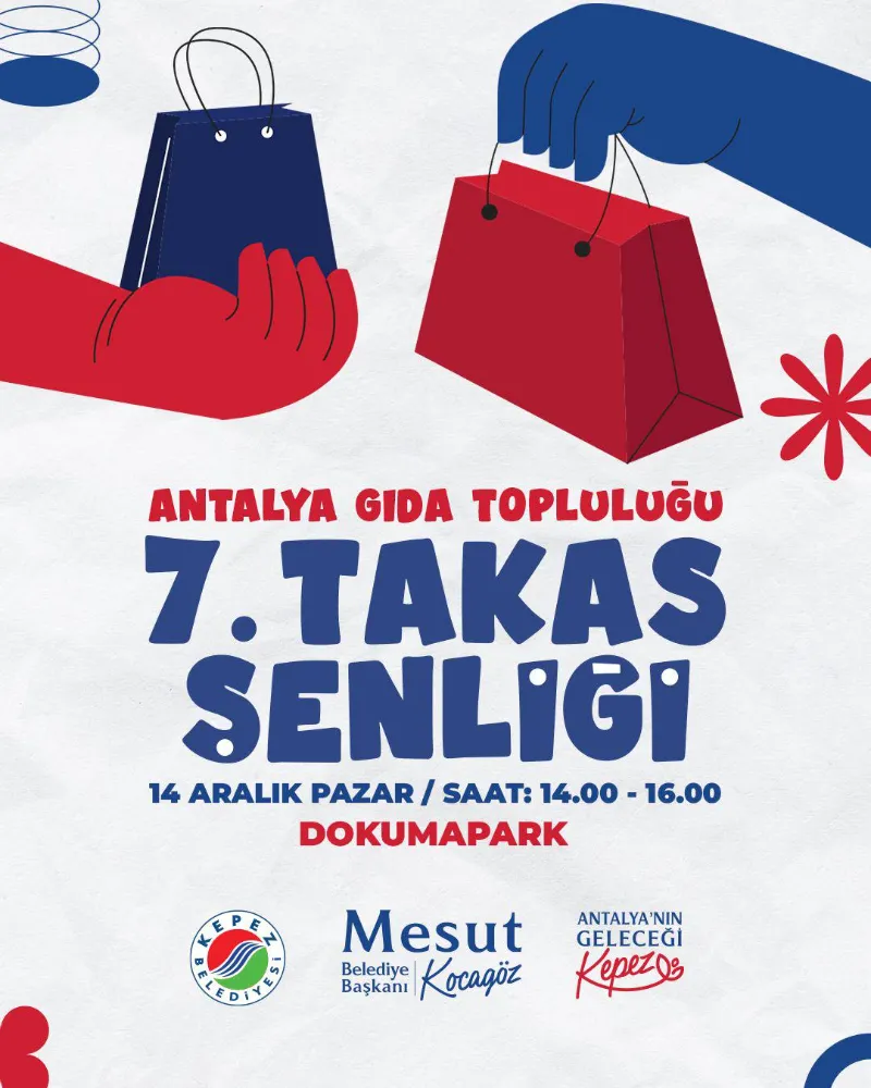 7. Takas Şenliği Dokumapark’ta!