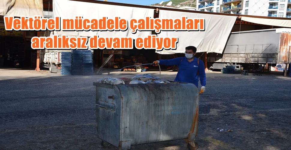 Vektörel mücadele çalışmaları aralıksız devam ediyor