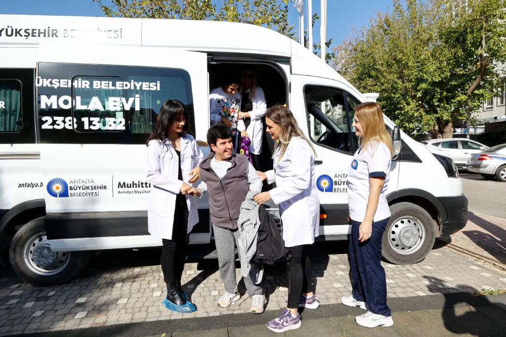 Büyükşehir’in “Mola Evleri” özel bireylerin ailelerine nefes aldırıyor