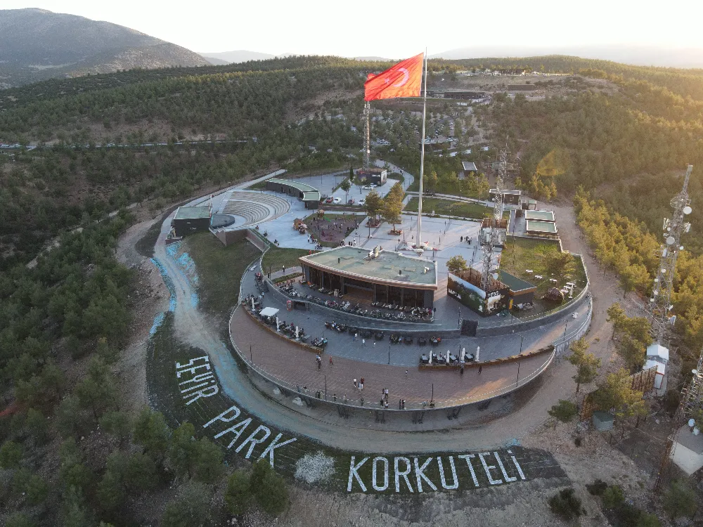 Antalya’nın Gözbebeği Korkuteli  Seyirpark