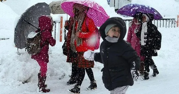 20 ilde eğitime kar tatili