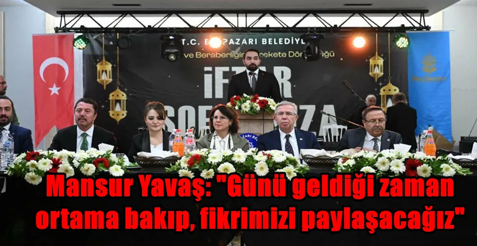 Mansur Yavaş: 