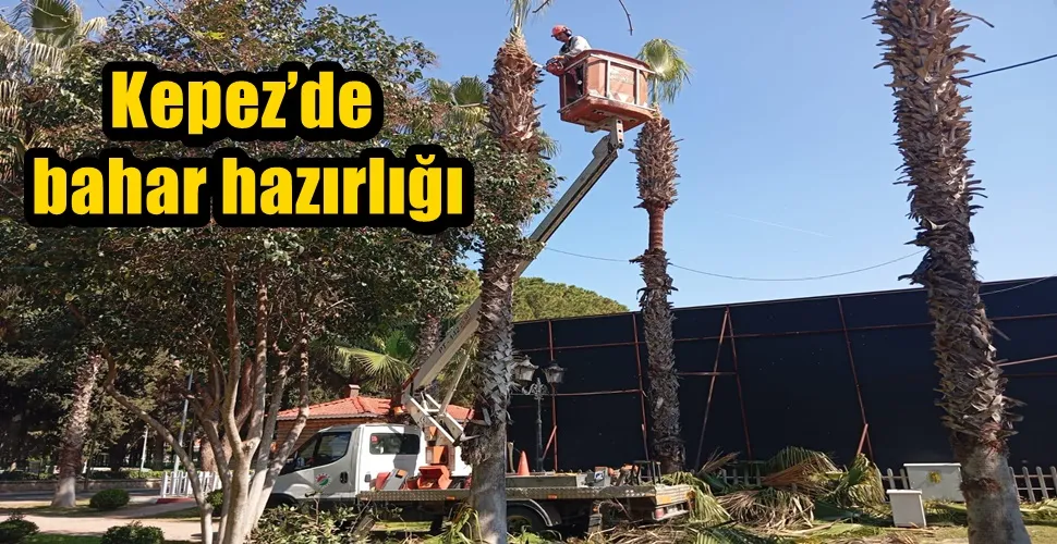 Kepez’de bahar hazırlığı