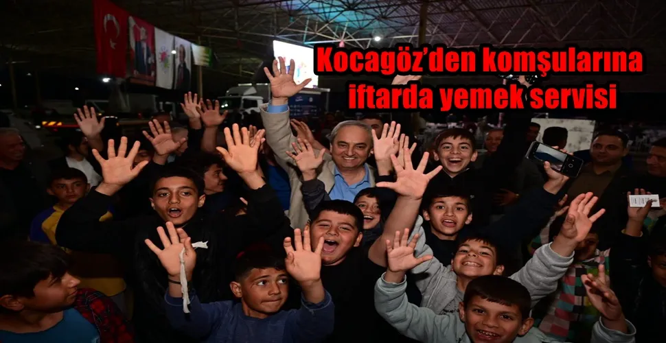 Kocagöz’den komşularına iftarda yemek servisi