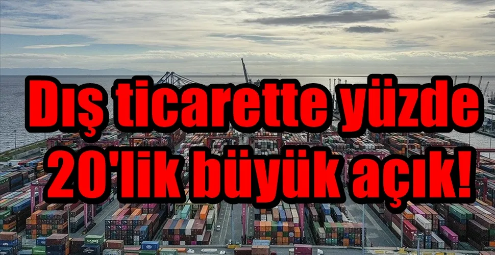 Dış ticarette yüzde  20