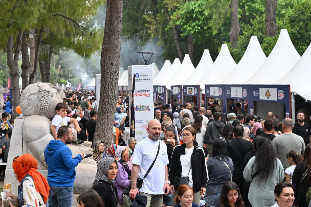 4. FoodFest Antalya Uluslararası Gastronomi Festivali dolu dolu geçiyor