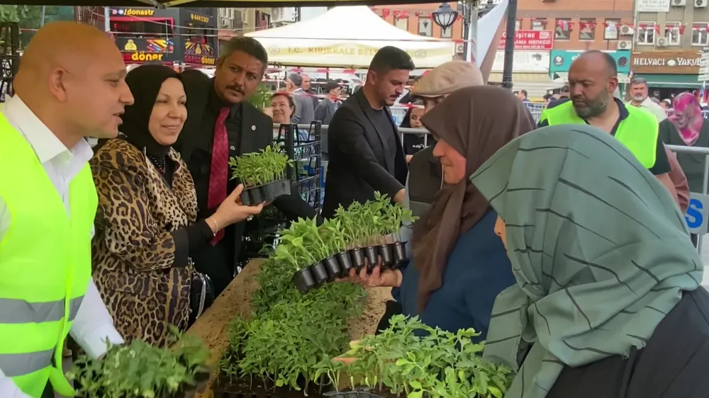 Kırıkkale Belediyesi, 200 bin fideyi üreticiyle buluşturdu