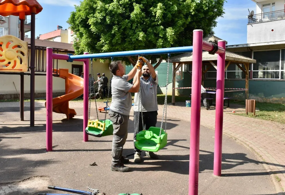 Kepez Belediyesi’nden Yükseliş mahalle parkına konforlu dokunuş