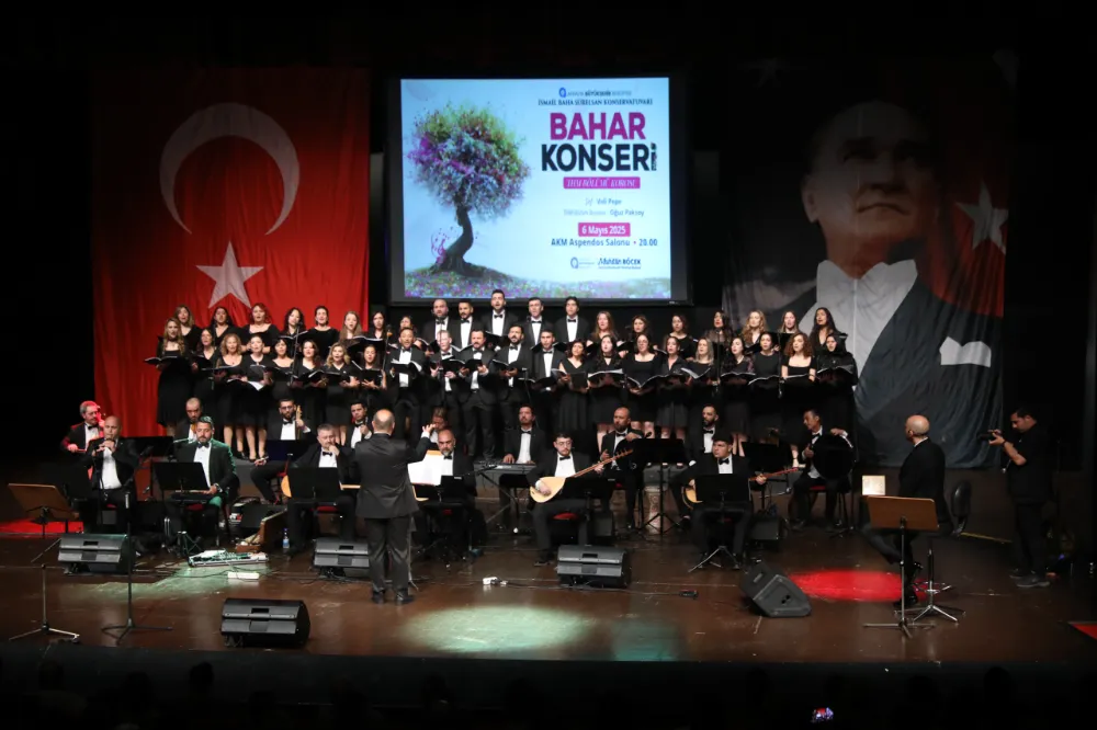 Antalya Büyükşehir THM korosundan bahar konseri